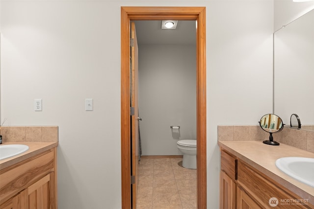 25901 NE 412th Cir, Amboy, WA 98601 - bathroom with vanity and tile patterned flooring