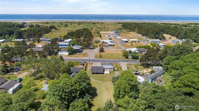 1580 134th Ln, Long Beach, WA 98631 - aerial overview of property's location featuring a nearby body of water