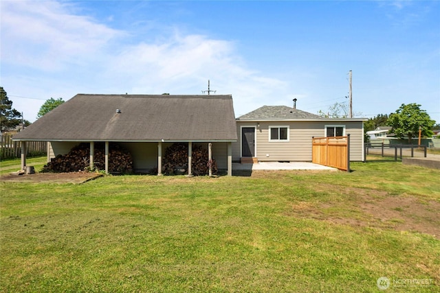 1580 134th Ln, Long Beach, WA 98631 - back of property with a patio area