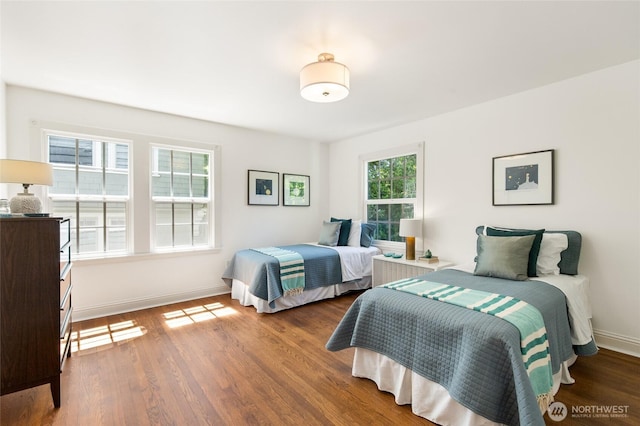 817 E Shelby St, Seattle, WA 98102 - bedroom with wood finished floors and baseboards