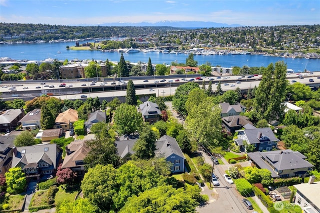 817 E Shelby St, Seattle, WA 98102 - aerial view of residential area with a large body of water