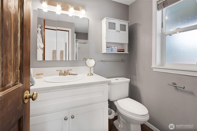 10208 D St E, Tacoma, WA 98445 - bathroom featuring vanity and a shower