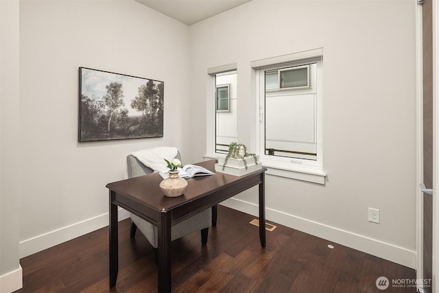 1408 Hinoki Walk NE, Issaquah, WA 98029 - office area featuring dark wood-type flooring