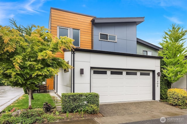 1408 Hinoki Walk NE, Issaquah, WA 98029 - contemporary house with driveway and an attached garage