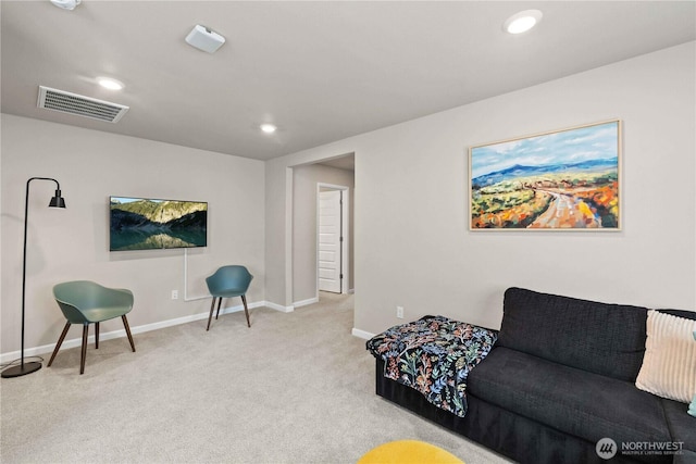 25613 204th Pl SE, Covington, WA 98042 - living area with carpet floors and recessed lighting