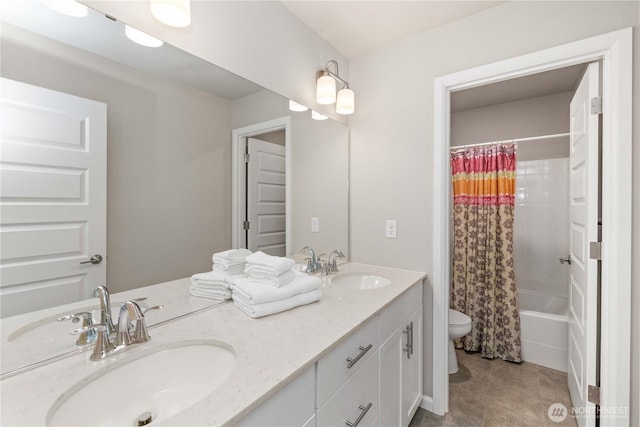25613 204th Pl SE, Covington, WA 98042 - bathroom with double vanity and shower / tub combo
