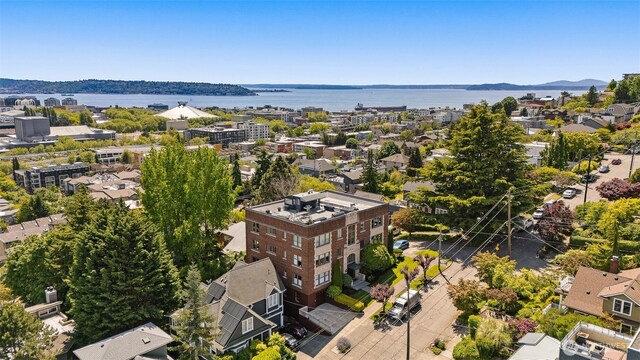 405 Prospect St Unit 201, Seattle, WA 98109 - bird's eye view of a nearby body of water