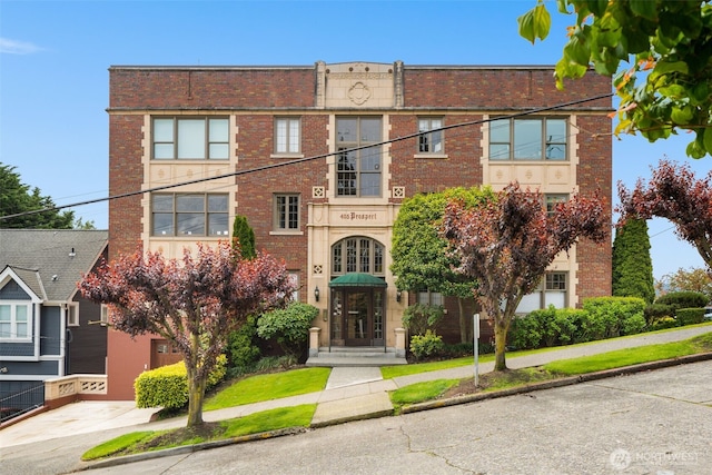 405 Prospect St Unit 201, Seattle, WA 98109 - view of front of house featuring brick siding