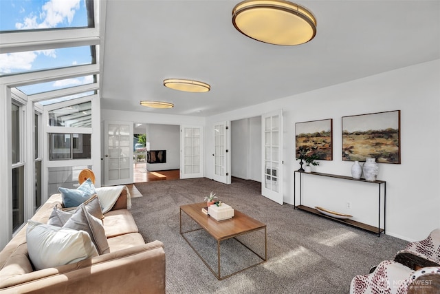 18256 45th Ave S, Seatac, WA 98188 - living room with french doors and carpet