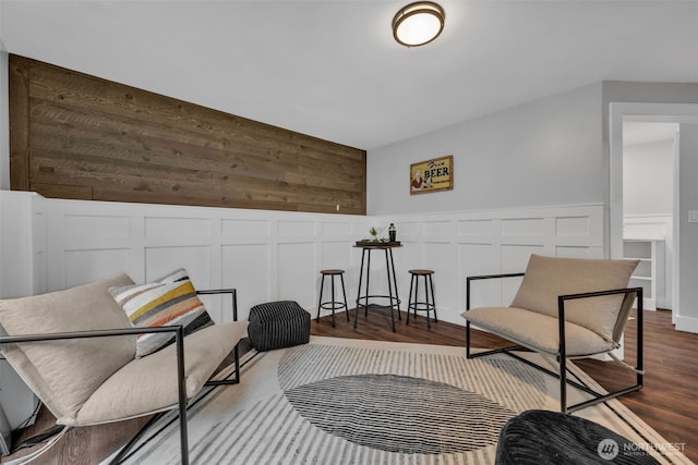 10656 SE 287th St, Auburn, WA 98092 - living area with a decorative wall and wood finished floors
