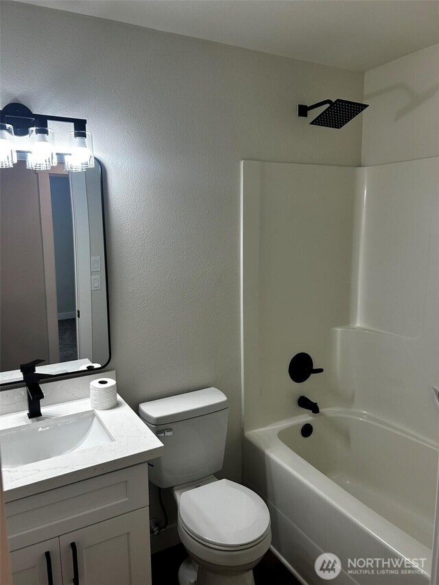 2011 85th Street Ct E, Tacoma, WA 98445 - bathroom featuring vanity and bathing tub / shower combination