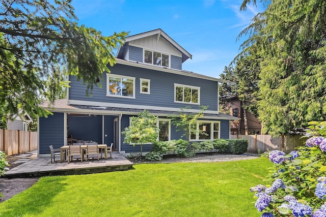 11050 SE 30th St, Bellevue, WA 98004 - rear view of property featuring a patio area