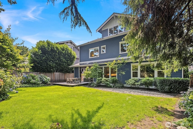 11050 SE 30th St, Bellevue, WA 98004 - rear view of property featuring a patio