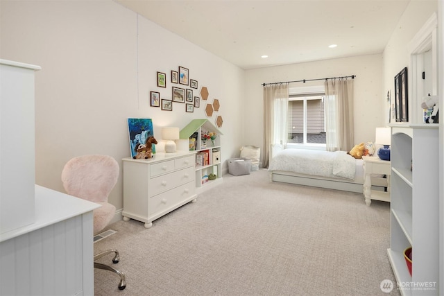 11050 SE 30th St, Bellevue, WA 98004 - bedroom with light colored carpet and recessed lighting