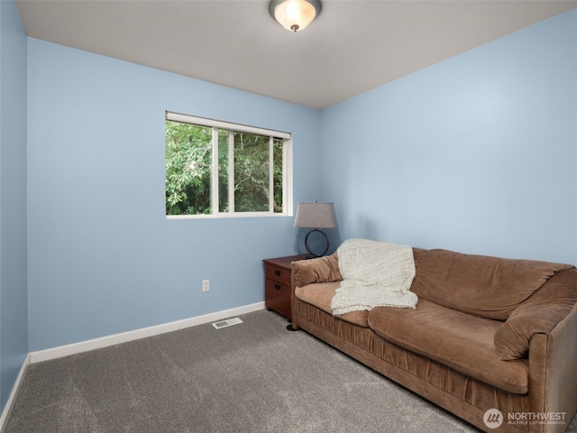 9114 80th Ave SW, Lakewood, WA 98498 - carpeted living room featuring baseboards