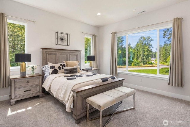 11306 143rd Dr NE, Lake Stevens, WA 98258 - bedroom featuring light carpet and recessed lighting