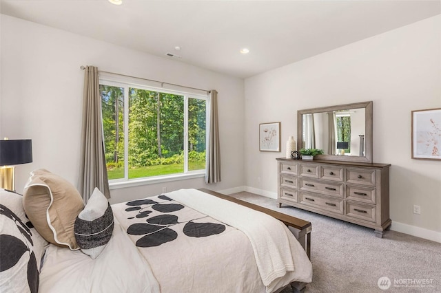 11306 143rd Dr NE, Lake Stevens, WA 98258 - bedroom featuring light colored carpet and recessed lighting