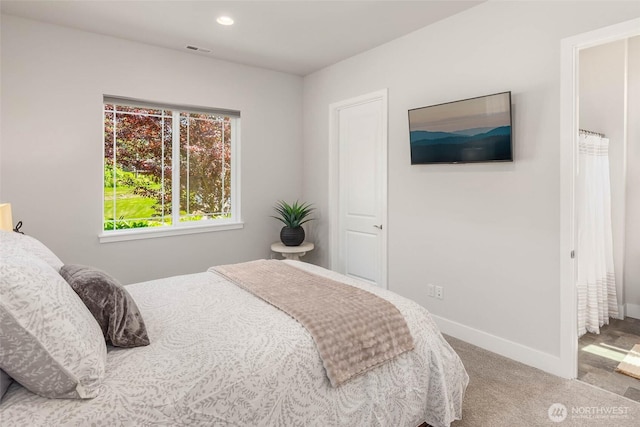 11306 143rd Dr NE, Lake Stevens, WA 98258 - carpeted bedroom with baseboards and recessed lighting