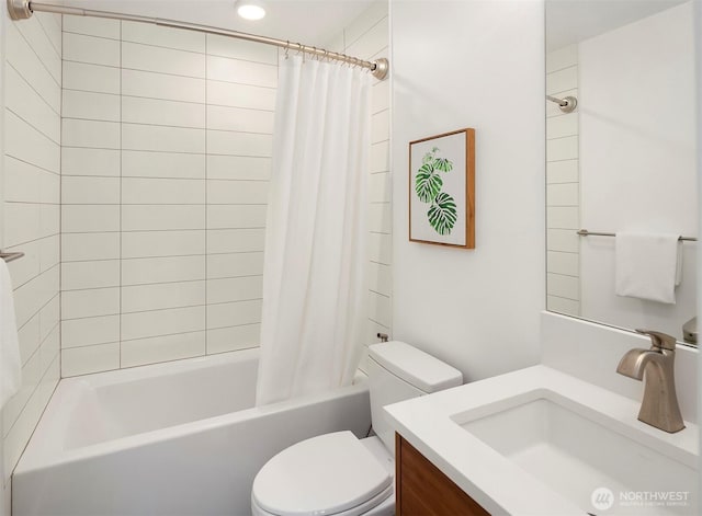 8314 14th Ave NW # B, Seattle, WA 98117 - bathroom with vanity and shower / bathtub combination with curtain