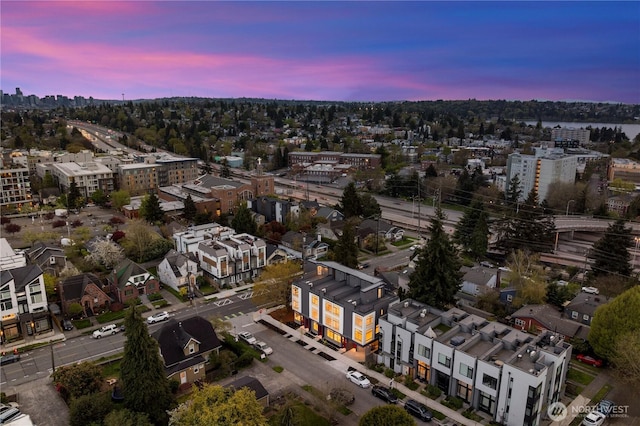 7013 9th Ave NE, Seattle, WA 98115 - aerial overview of property's location with nearby urban area