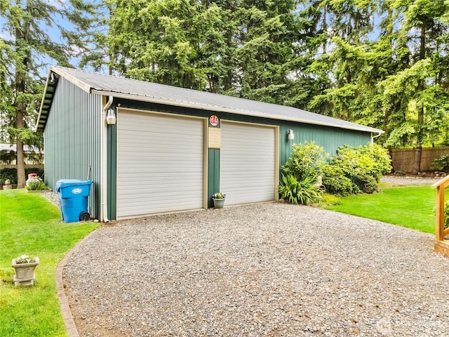 4607 225th Street Ct E, Spanaway, WA 98387 - view of detached garage