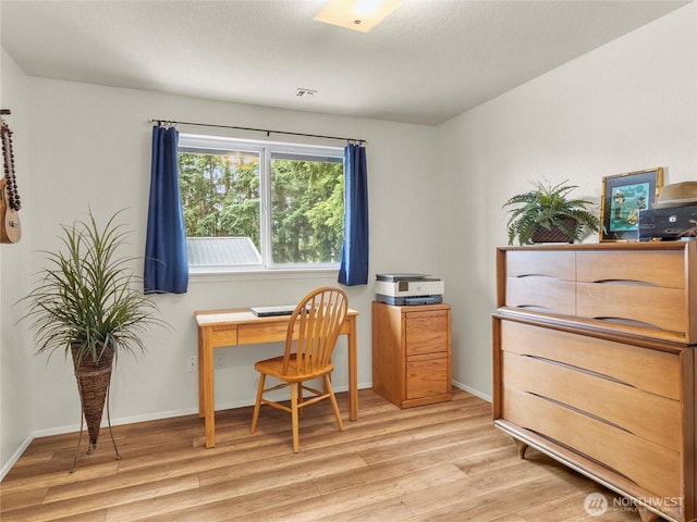 4607 225th Street Ct E, Spanaway, WA 98387 - home office featuring light wood-style flooring