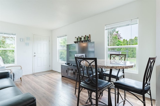 7543 Wooldridge Dr, Blaine, WA 98230 - dining room with wood finished floors and baseboards