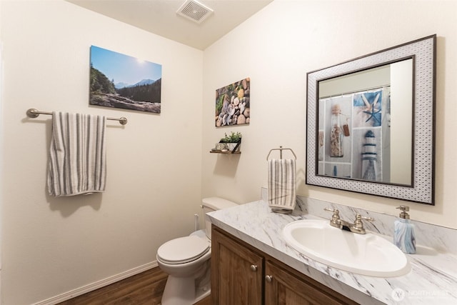 7543 Wooldridge Dr, Blaine, WA 98230 - bathroom with vanity and wood finished floors