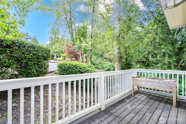 6707 SE Cougar Mountain Way Unit 2, Bellevue, WA 98006 - view of deck