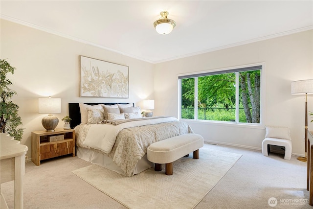 1912 243rd Pl SE, Bothell, WA 98021 - bedroom with carpet floors and ornamental molding