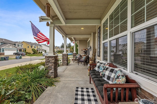 8316 230th Street Ct E, Graham, WA 98338 - porch with a residential view