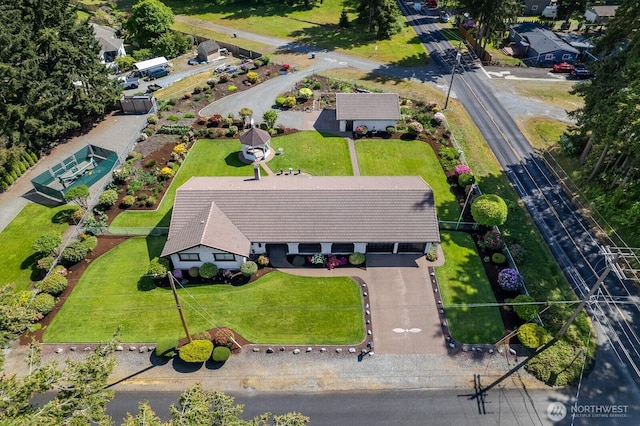 9802 124th St E, Puyallup, WA 98373 - view from above of property