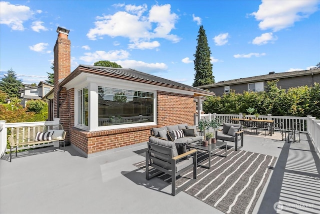141 18th Ave, Kirkland, WA 98033 - view of patio / terrace featuring an outdoor hangout area and outdoor dining space