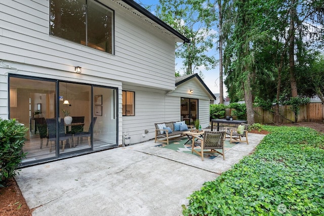 17805 NE 29th St, Redmond, WA 98052 - view of patio featuring an outdoor hangout area
