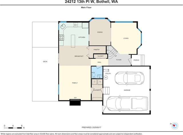 24212 13th Pl W, Bothell, WA 98021 - view of floor plan / room layout