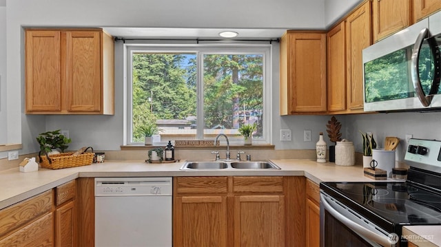 15725 Wallace Falls Loop Rd, Gold Bar, WA 98251 - kitchen with appliances with stainless steel finishes and light countertops