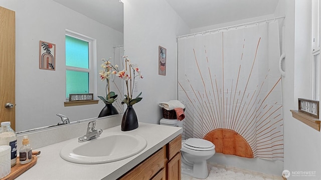 15725 Wallace Falls Loop Rd, Gold Bar, WA 98251 - bathroom featuring vanity and a shower with curtain