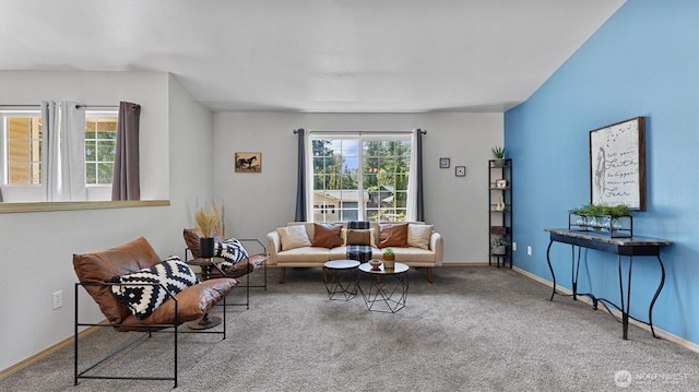 15725 Wallace Falls Loop Rd, Gold Bar, WA 98251 - living area with carpet floors and baseboards