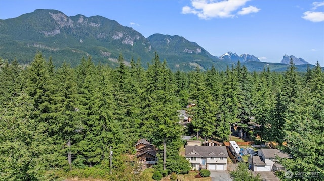 15725 Wallace Falls Loop Rd, Gold Bar, WA 98251 - bird's eye view of a forest and mountains