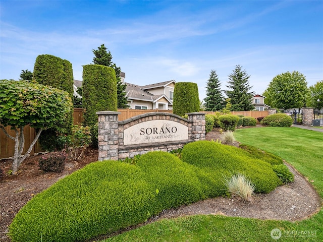 5909 Panorama Dr SE Unit 8-101, Auburn, WA 98092 - view of community sign