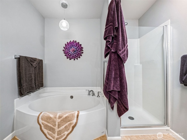 5909 Panorama Dr SE Unit 8-101, Auburn, WA 98092 - bathroom with a bath and a stall shower