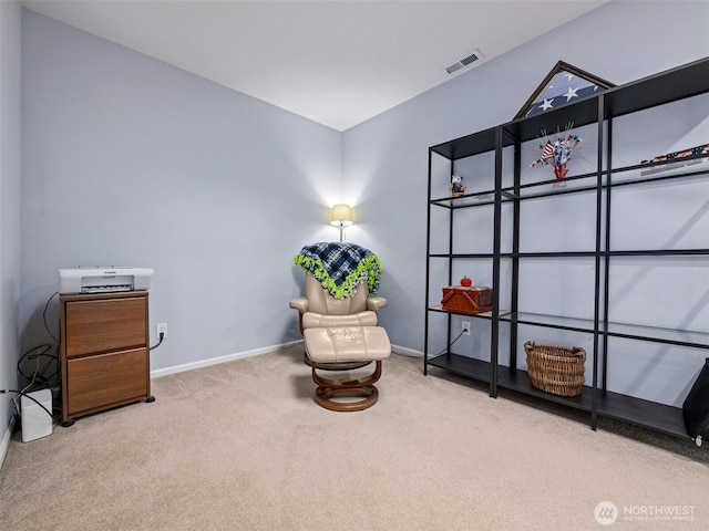 5909 Panorama Dr SE Unit 8-101, Auburn, WA 98092 - sitting room with carpet floors and baseboards