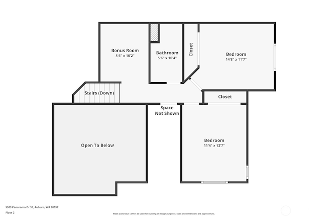 5909 Panorama Dr SE Unit 8-101, Auburn, WA 98092 - view of property floor plan