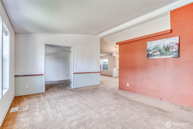 530 Sunday Dr, East Wenatchee, WA 98802 - carpeted empty room featuring lofted ceiling