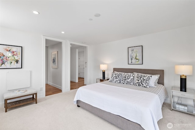 2115 Squak Mountain Loop SW, Issaquah, WA 98027 - carpeted bedroom with recessed lighting and baseboards