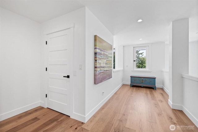 2115 Squak Mountain Loop SW, Issaquah, WA 98027 - corridor featuring light wood-type flooring and recessed lighting