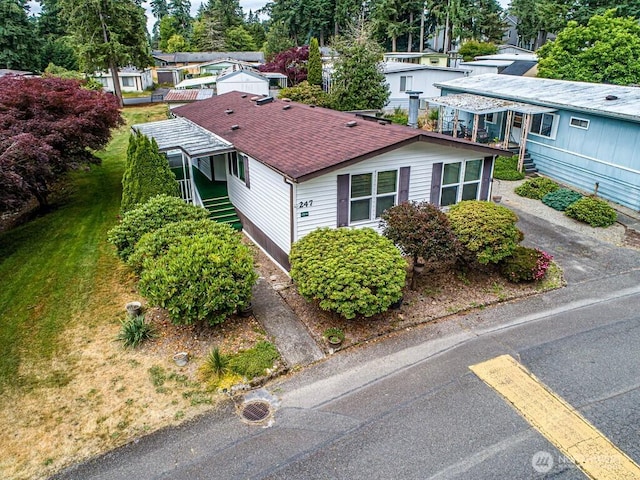 12614 113th Ave E Unit 247, Puyallup, WA 98374 - aerial view of property and surrounding area