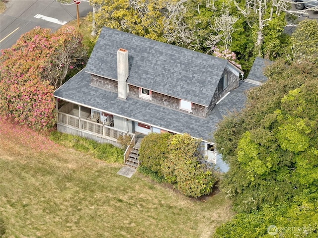 209 3rd St SE, Long Beach, WA 98631 - view from above of property