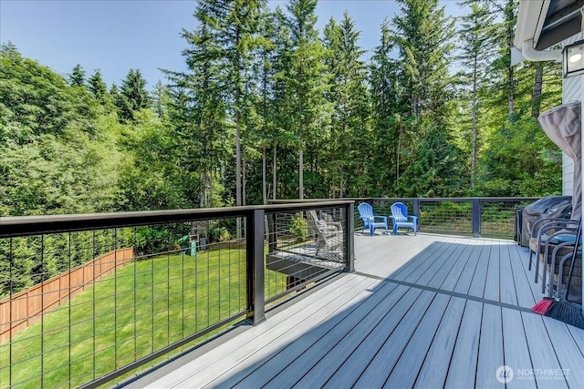 13131 287th Ave SE, Monroe, WA 98272 - wooden terrace with a grill