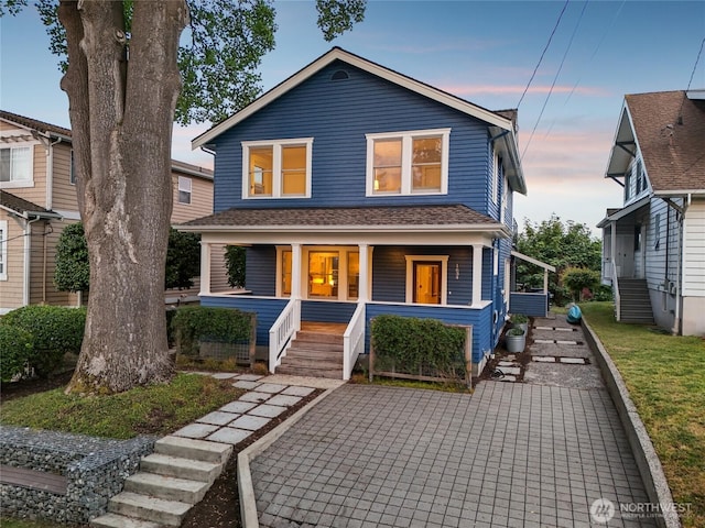 1634 Palm Ave SW, Seattle, WA 98116 - view of front of property with covered porch
